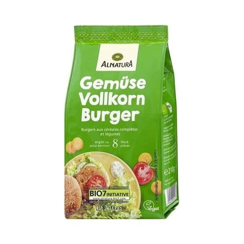 BIO burger od povrća i cjelovitih žitarica - 210 g Slike