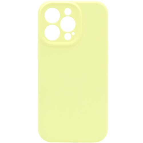 Chameleon Silikonski ovitek (liquid silicone) za Apple iPhone 14 Pro, Soft, pastelno rumena Cene