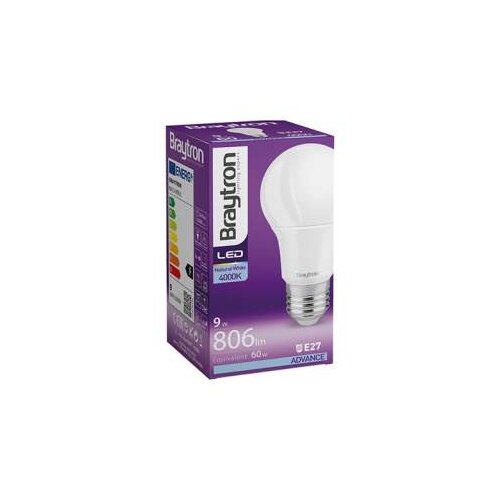 Braytron LED SIJALICA ADVANCE 9W-E27-A60-4000K-BA13-00921 Cijene