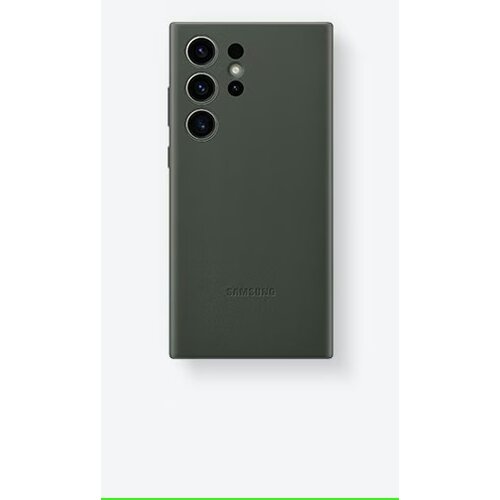 Samsung original maska S23 ultra kožna futrola EF-VS918 zelena Slike