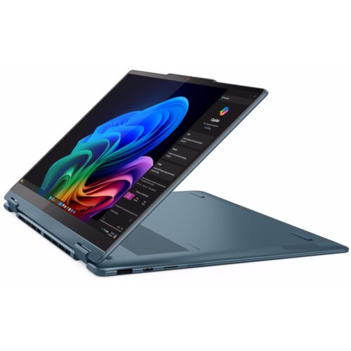Lenovo Laptop Yoga 7 2in1 14AKP10 DOS/14" WUXGA OLED/Ryzen AI 5-340/24GB/1TB/bklt srb/smaragd Cene