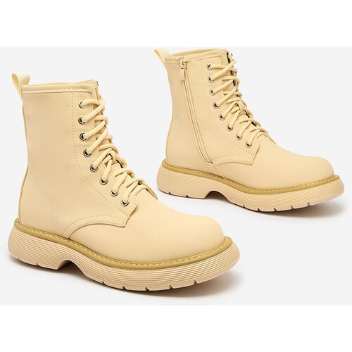 Resti Matte beige women's boots Kucillo Cene