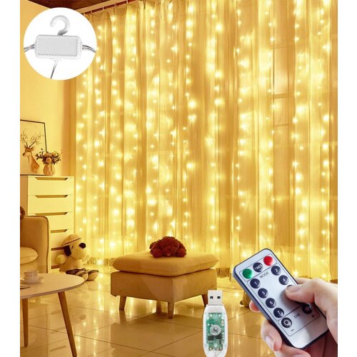 Master Zavjesa sa 300 LED sijalica 3x3m sa daljinskim upravljačem 651302 Cijene