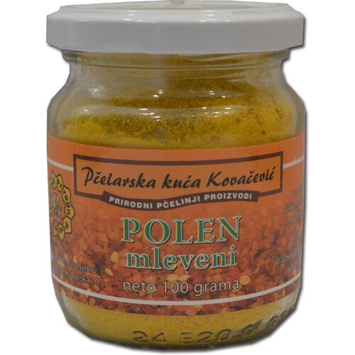 PČELARSKA KUĆA KOVAČEVIĆ polen mleveni 100g Slike