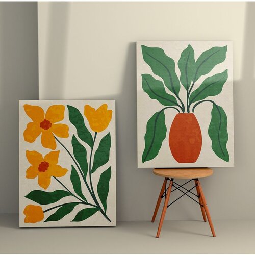 WALLXPERT Zidna dekoracija 2KNV4387, 70 x 100cm, 2 komada Cene