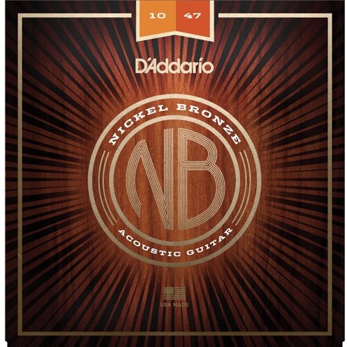 D&amp;#039;Addario NB 10-47 nickel bronze žice za akustičnu gitaru Slike