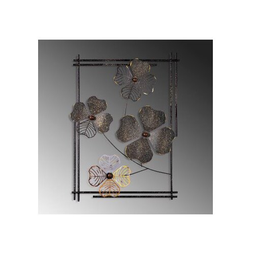 Wallity Zidna dekoracija Weinan 2, 50x70x4cm, Crna Slike