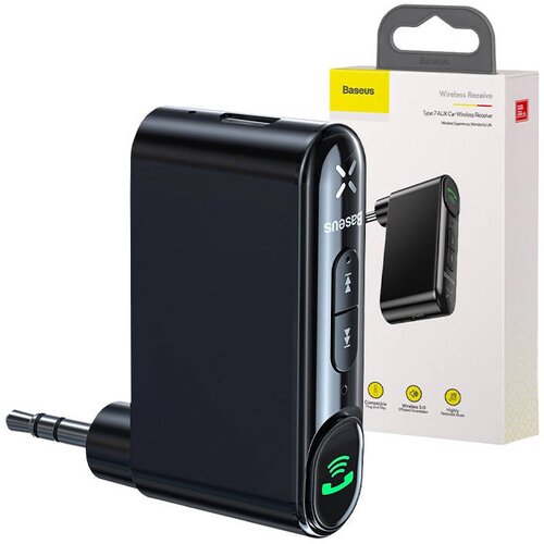 Baseus Qiyin AUX sprejemnik Bluetooth za avtomobil črne barve, (21165180) Cene