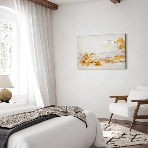  Slika - Golden Mountains (1 Part) Wide 60x40 Cijene