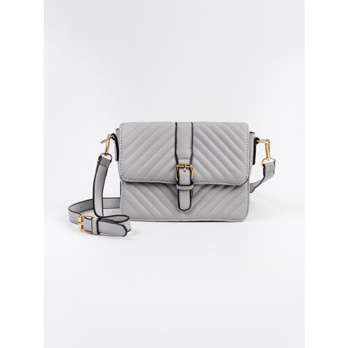 Shelvt Grey quilted small handbag Slike