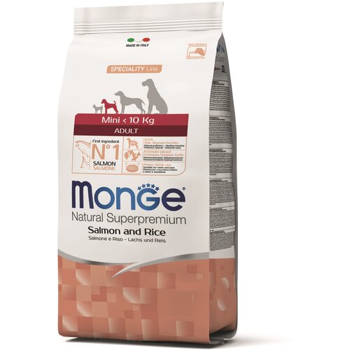 Monge suva hrana za pse mini adult losos&pirinač 7.5kg Cene