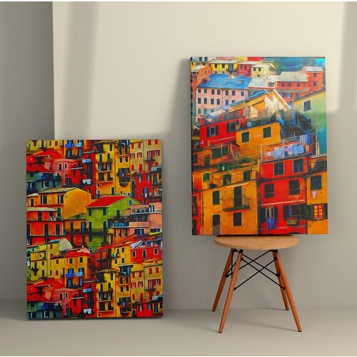 Wallity slika 2KNV4259, 50x70 cm, 2 dela Cene