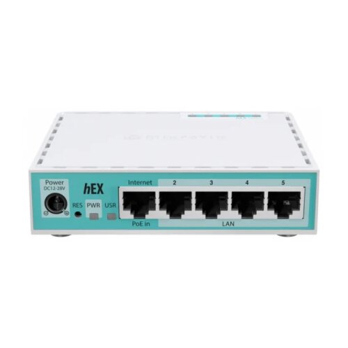 MikroTik E50UG hEX, 5x Gigabit Ethernet ports, Passive PoE Cene