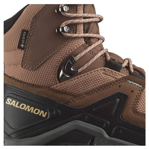 Salomon Trekking čevlji Quest Element GORE-TEX L47157700 Mocha Mousse/Pewter/Marine Blue Cene