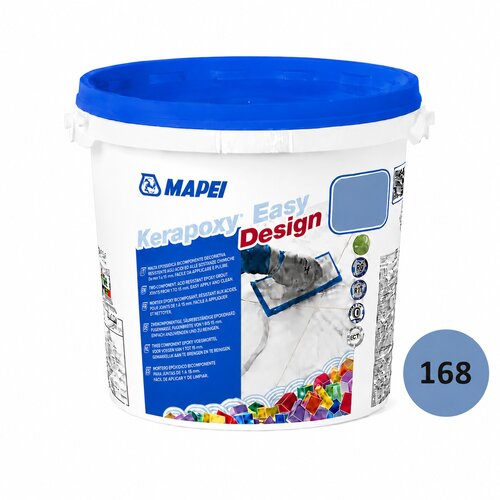 MAPEI Kerapoxy easy design 168 Azurno plava kantica 3 kg Cene