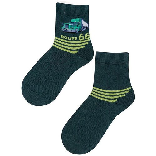 Gatta G44 socks. N01 Cottoline Boys Patterned 33-38 green 245 Slike
