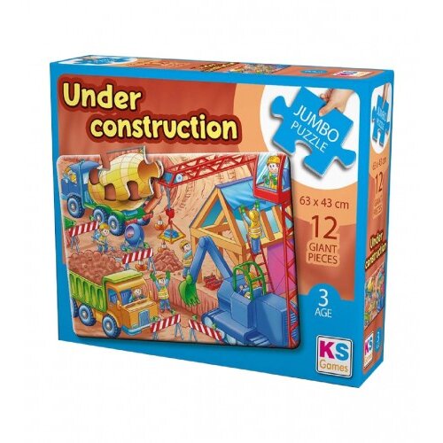 KS Games Igračka puzzle jumbo Gradilište JP31004 68x48cm Cijene