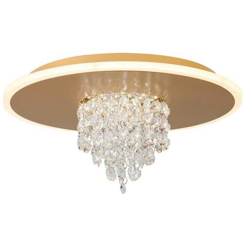 Searchlight 21126-32GO - led prigu&scaron;iva stropna svetiljka deluge 20W/230V, prečnik 31,5 cm, zlatna Cene