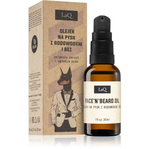 LaQ Doberman negovalno olje za obraz in brado 30 ml Slike