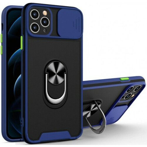 MCTR8-Iphone 11 * futrola magnetic defender silicone blue (239) Slike
