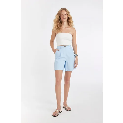 Defacto High Waist Wide Leg Shorts