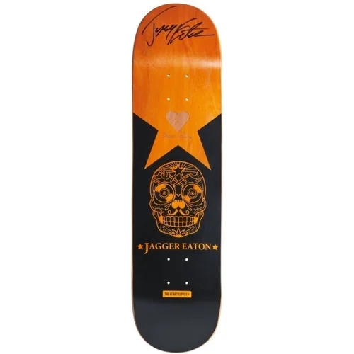 Heart Supply Jagger Eaton Signature Skateboard Deck 8'' Orange