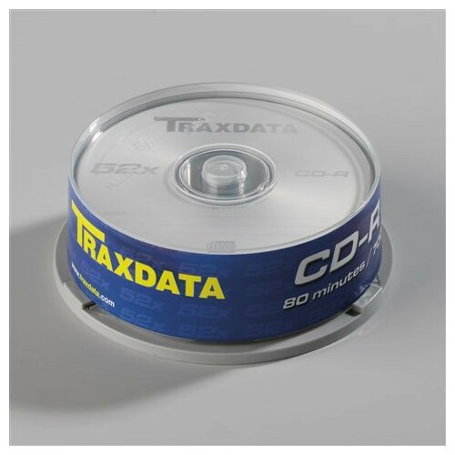 Traxdata MED CD-R 52x 700 MB cake 25 komada ( 0230425 ) Slike