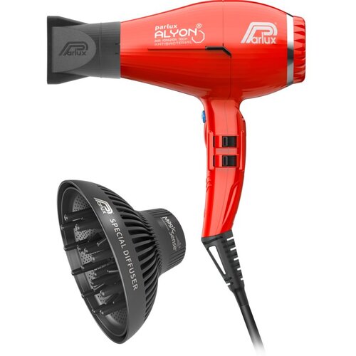 Parlux Alyon + Magic Sense profesionalni sušilec za lase z ionizatorjem + difuzor Red Cene