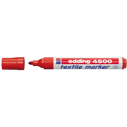 Edding vodootporni marker t-shirt E-4500 2-3mm crvena Cene
