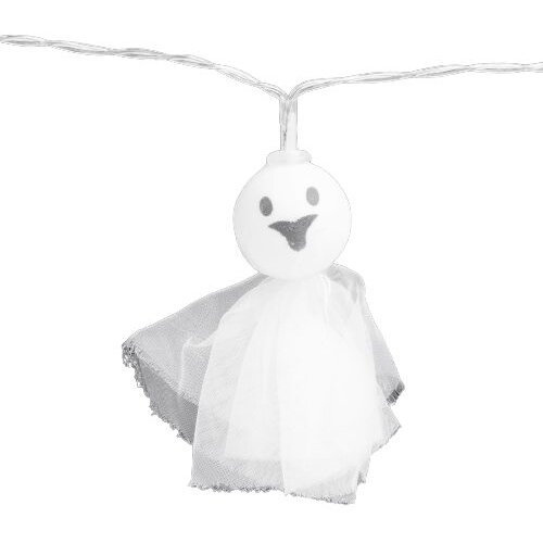 Family baterijske lučke buče za noč čarovnic / halloween 10 led 1,65m 2xAA Slike