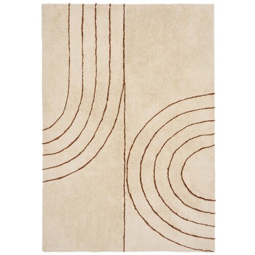 House Nordic Bež preproga iz me&amp;scaron;anice bombaža 160x230 cm Tampa &amp;ndash; Slike