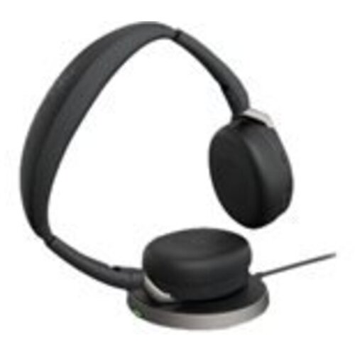 Jabra brezžične naglavne slušalke z brezžično polnilno blazinico Evolve2 65 Flex MS Stereo, 26699-999-989 Cene