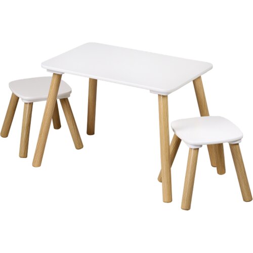 Kesper KSP17707 DEČIJI STO SA 2 STOLICE BELI Cene