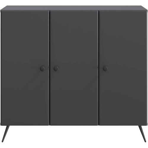  Kreveta Crna 89 x 34,5 x 80 cm Konstruirano drvo Slike