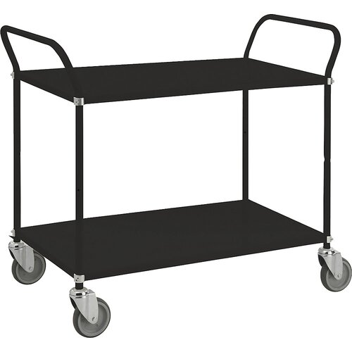 Kongamek Črn transportni voziček, nosilnost 250 kg, 2 nivoja Cene