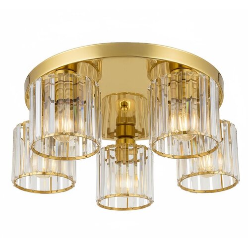 Toolight Elegantna zlatna stropna svjetiljka EBT024-5C GOLD Cene