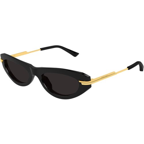 Bottega Veneta BV1368S 001 ONE SIZE (53) Črna/Siva Slike