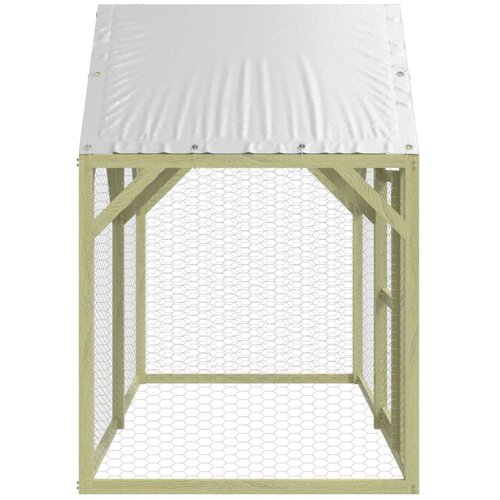  Koko&amp;scaron;injac 200 x 100 x 150 cm od impregnirane masivne borovine Slike