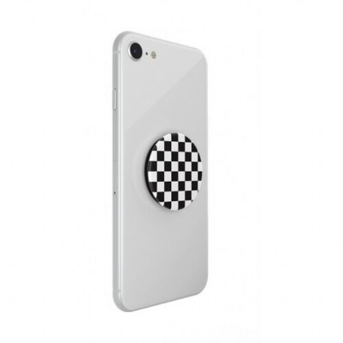 KS popsockets držalo / stojalo popgrip checker black Slike