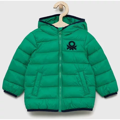 United Colors Of Benetton Otroška jakna zelena barva