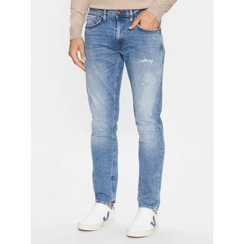 Blend Jeans hlače 20715413 Modra Slim Fit