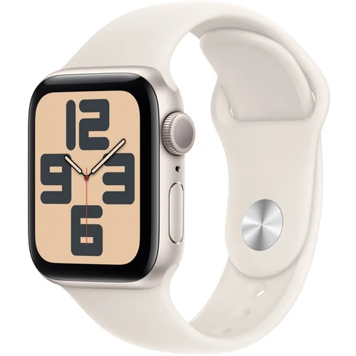 Apple Watch SE 2024 GPS 40mm S/M kucište MXEF3QF/A Aluminij Polarstern sportska narukvica Polarstern