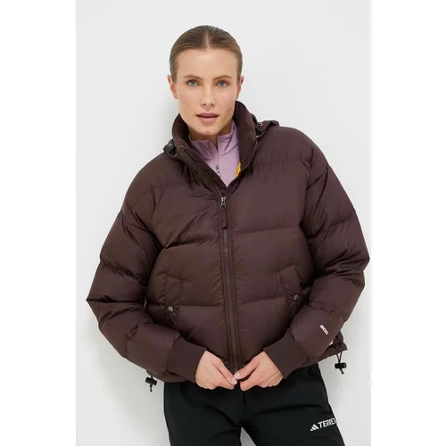 The North Face Pernata jakna Down Paralta Puffer za žene, boja: smeđa, za zimu, oversize, NF0A3YSDI0I1