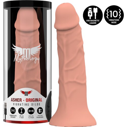 Mythology Asher Original vibrirajući dildo 18cm Cijene