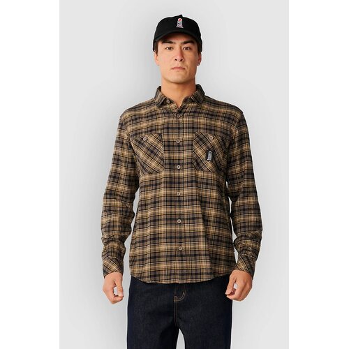 Rip Curl S-Series Solucel Flannel Shirt black Slike