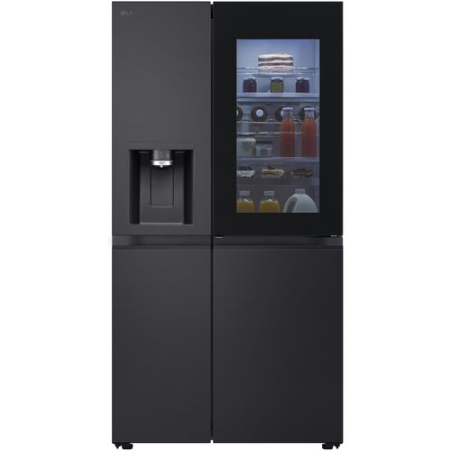 LG GSXE91EVAD Side-by-Side s 4 litrskim rezervoarjem za vodo, No Frost, Matt Black Cene