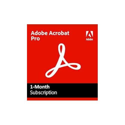 Adobe Acrobat Pro - 1 Month Subscription Key GLOBAL Cene