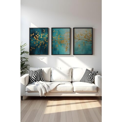 Wallity Uramljena slika Huhu485S, 30x40 cm , 3 dela Slike