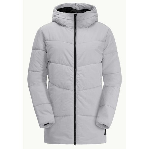 Jack Wolfskin ženska jakna Karolinger Long JW-1207491 svetlosiva Cene