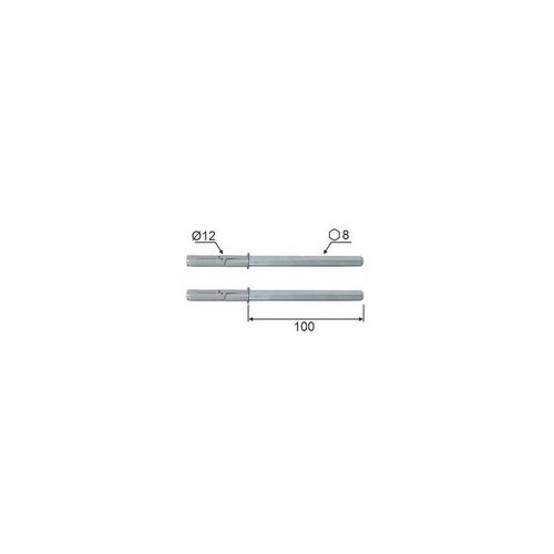 Dabel skriveni nosač police OK8x100/fi12mm (2kom) Cene